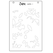 Sizzix Stencils By Catherine Pooler - Happy Garden